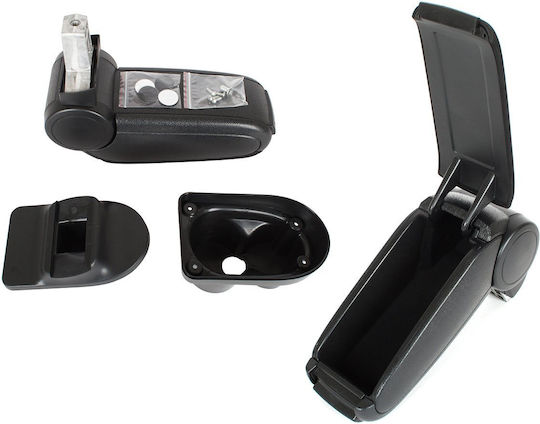 Opel Corsa E 2014 Armrest Set Black Fabric + Installation Kit