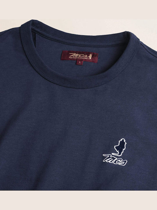 Langarmshirt Navyblau