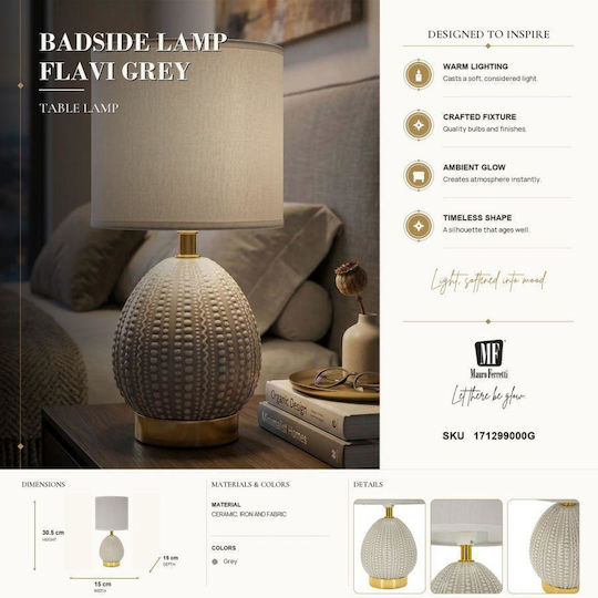 Mauro F Ceramic Table Lamp
