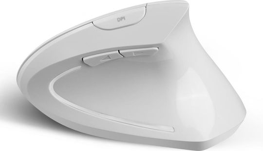 Perimice-813 Mouse Vertical Wireless Bluetooth Alb