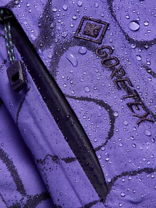 Burton Swash Synth Ins Gore-Tex 307571E5J Geacă Gore-Tex pentru Bărbați pentru Ski & Snowboard Violet
