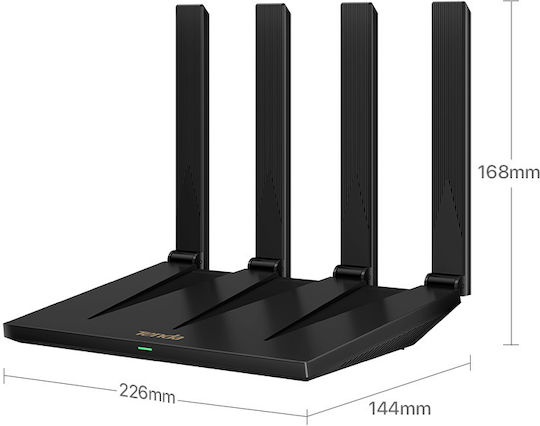 AX12 Pro Ασύρματο Router Wi‑Fi 6 με 3 Θύρες Gigabit