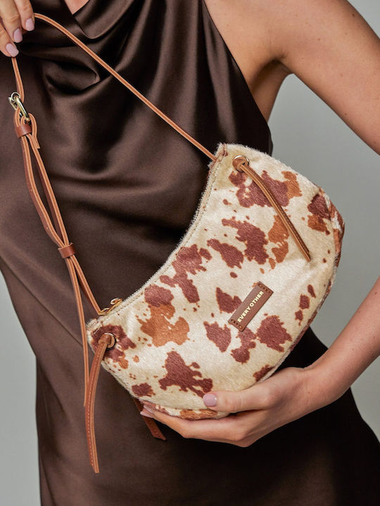 Damen-Schultertasche Braun