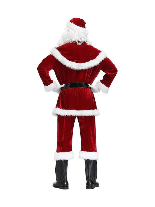 Χριστουγεννιάτικη Στολή Αγιοβασιλίνα Costume Κόκκινη