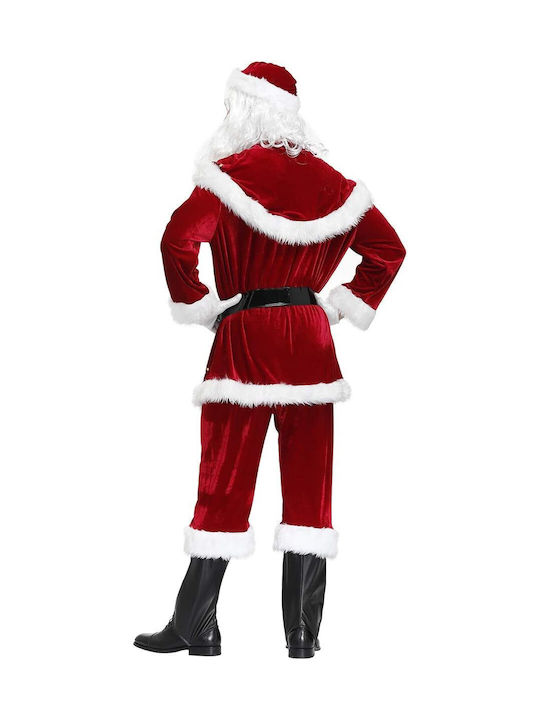 Χριστουγεννιάτικη Στολή Αγιοβασιλίνα Costume Κόκκινη