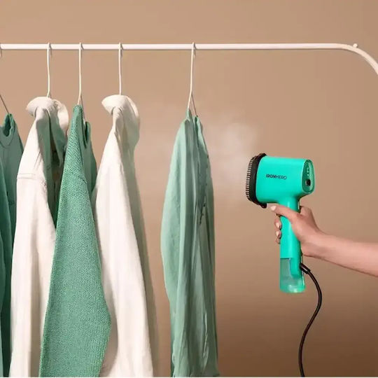 Cecotec Aparat Vertical de Călcat cu Abur de Mână pentru Haine 1500W cu Rezervor de 50 ml Verde