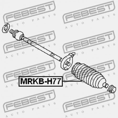 Κάλυμμα Ράβδου Τιμονιού Mitsubishi Lancer Mirage Cj-cp 1995.08-2000.08 Jpn Mr297971