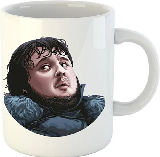 Action Series White Ceramic Mug 330ml (Personalized)