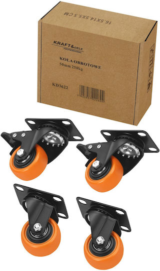 Kraft & Dele KD3622 Ρόδες 4τμχ