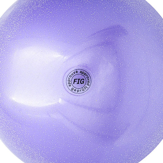 Athlopaidia 009.80411 Rhythmic Gymnastics Ball 19cm Purple