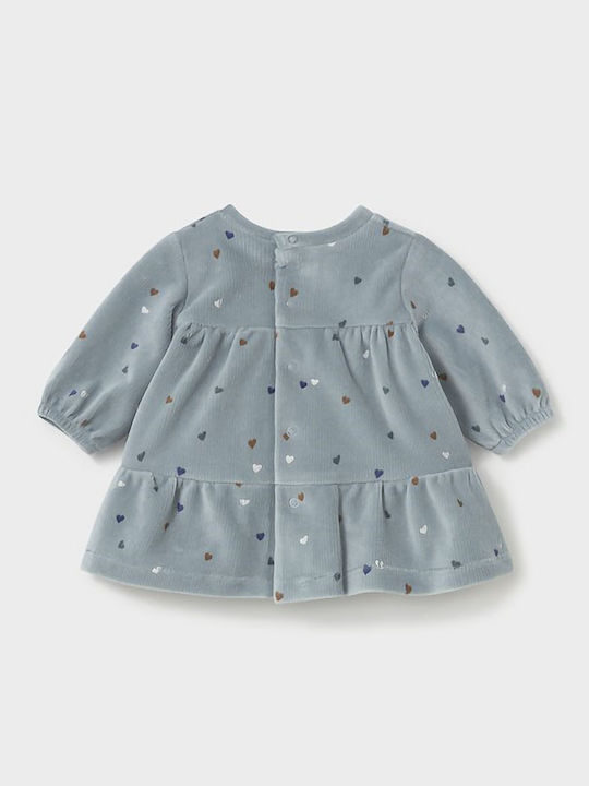 Mayoral Mädchenkleid Langärmelig Kinderbekleidungssets Weiß