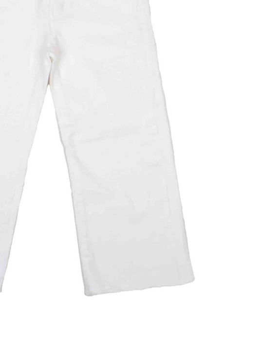 Kids' Denim Pants Beige