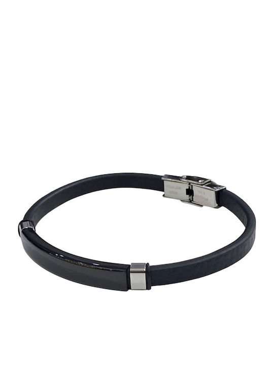 Kalliopi Silver Brățară Bărbătească Tip Identitate din Oțel Inoxidabil 22 cm Kalliopi Silver Brățară Bărbătească Tip Identitate din Oțel Inoxidabil 22 cm