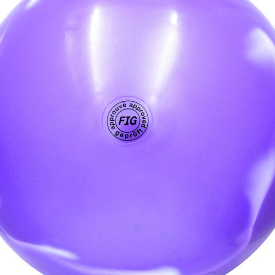 Athlopaidia 009.82801 Rhythmic Gymnastics Ball 19cm Purple