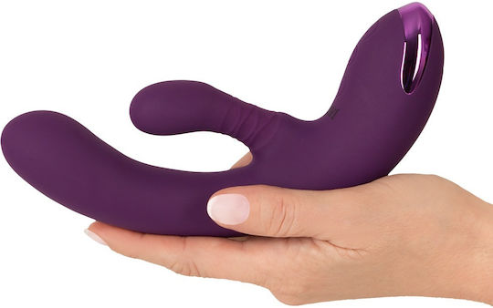 Javida Mini Δονητής Rabbit με Απομακρυσμένο Έλεγχο 10.5cm Λιλά