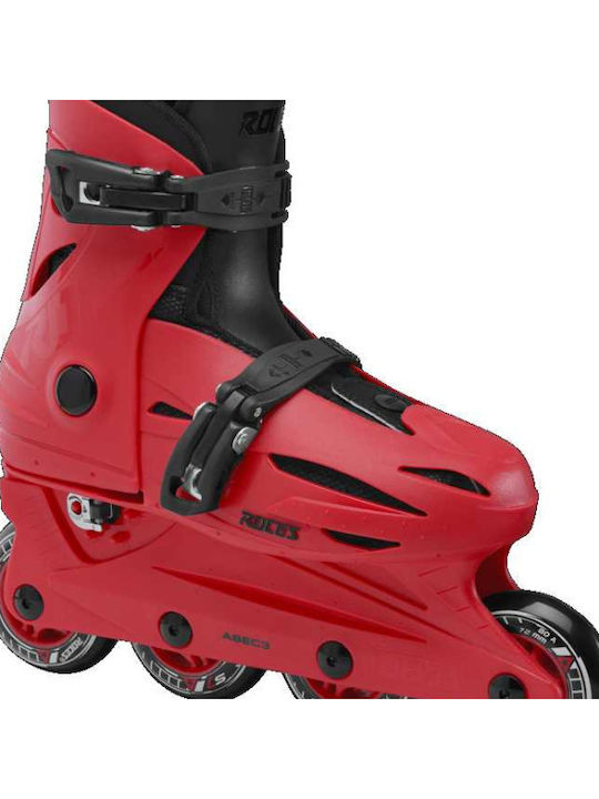 Roces Orlando 4.0 Inline Einstellbar Rollers Rot Erwachsene/Kinder