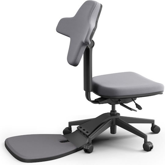 ErgoAction Sit & Stand Офис Стол Светлосивия
