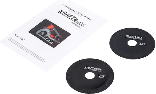 Kraft & Dele Κόφτης Πλακιδίων Χειροκίνητος 1.5kw 100mm