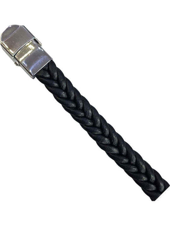 Kalliopi Silver Brățară Pentru Bărbați Tip Identitate din Oțel Inoxidabil 23cm