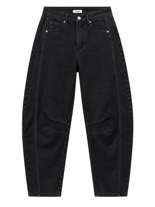 High Rise Women's Black Jeans