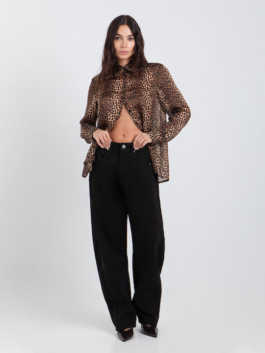 High Rise Women's Black Jeans