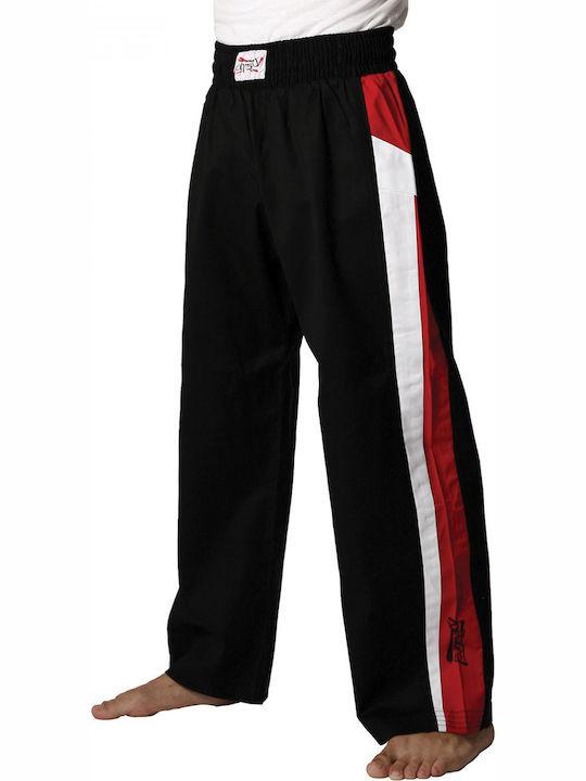 Olympus Sport Hosen Baumwolle Erwachsene / Kinder Kampfsportuniformen Kickboxen Schwarz / Rot