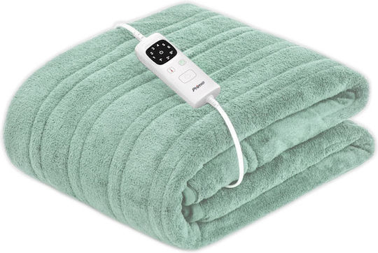 Primo Prob81136 Semi-Double Washable Electric Blanket Green 120W 160x130 cm