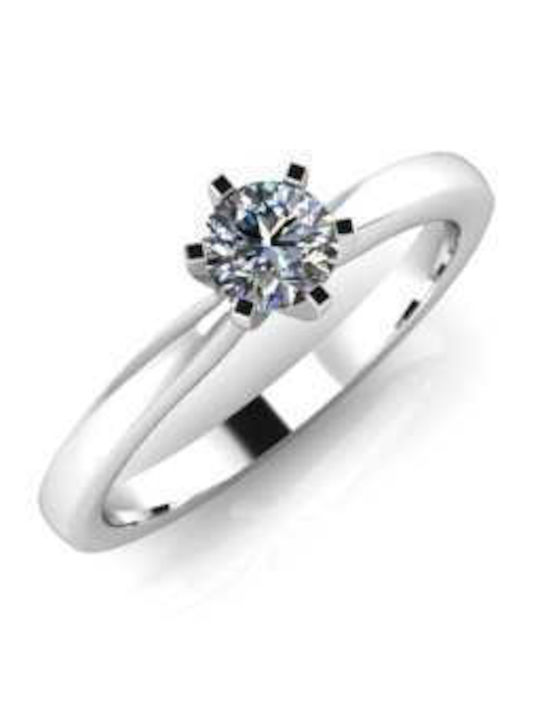 VTJ Ring aus Silber mit Diamant