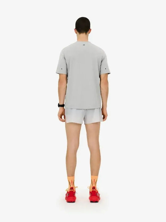 Sport-T-Shirt Hellgrau