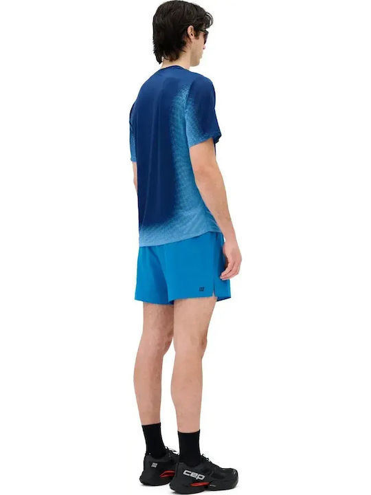 Αθλητικό T-shirt Dark Blue Fade W513E5