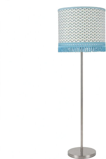 Oxygen Lampshades Lampshades Floor Lamp With E27 Lamp Bulb Base Blue