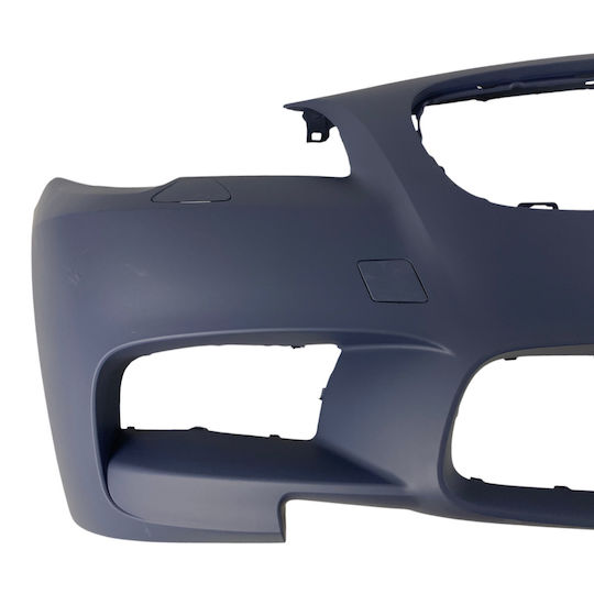 Front Bumper BMW F10/F11 2011-2014 M5 Design Without Parktronic Sensor or Washer Openings Splash Guards