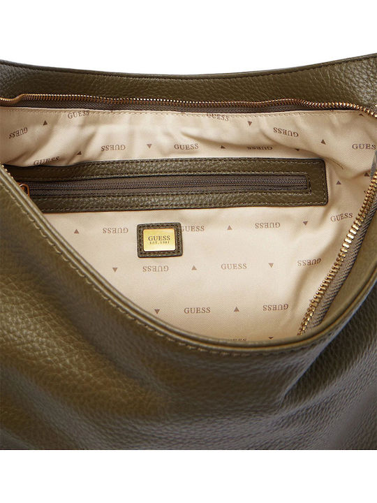Camden Damen-Schultertasche Olive