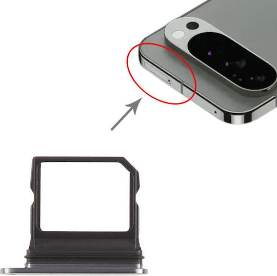 Υποδοχή Κάρτας Sim Sim Tray Google Pixel 10 Pro Xl Black