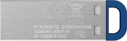 Kingston 64GB USB 3.2 Флашка Сребриста