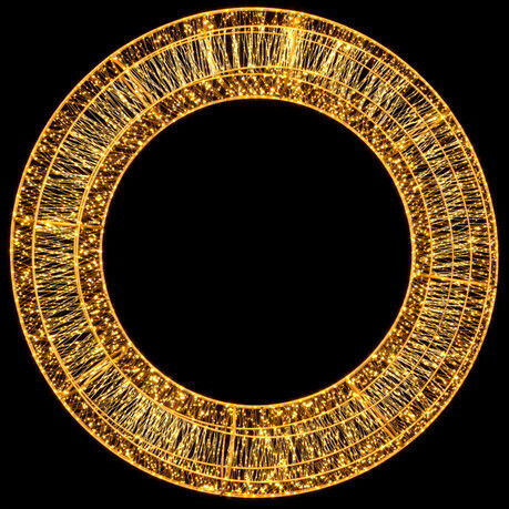 Lianos Christmas Illuminated Metal Wreath Decoration with a Diameter of 60 cm Copper Lianos Christmas Illuminated Metal Wreath Decoration with a Diameter of 60 cm Copper