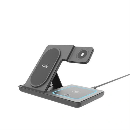 Lamtech Безжично зарядно устройство (Qi Pad) 15W Черно (LAM981210)