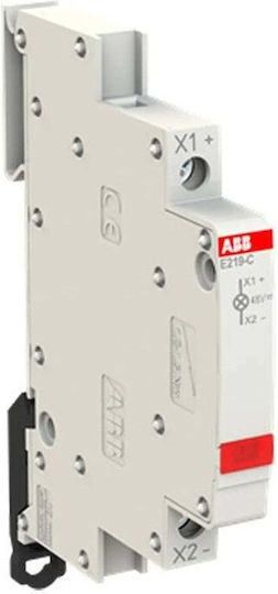Abb Μονή Ενδεικτική Λυχνία Πίνακα Κόκκινη