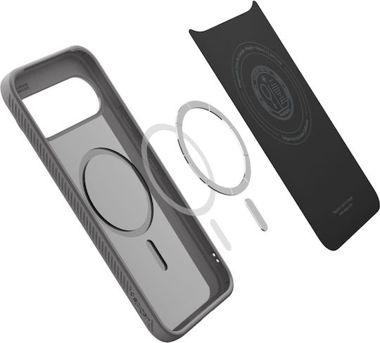 Калъф Spigen Liquid Air Magsafe Marble Grey за Google Pixel 10 / 10 Pro