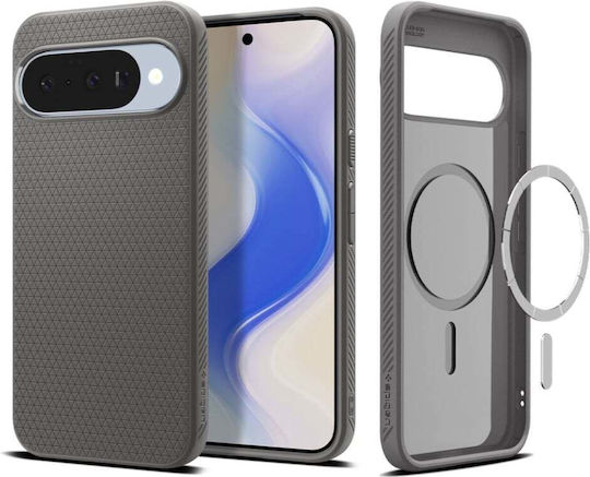 Калъф Spigen Liquid Air Magsafe Marble Grey за Google Pixel 10 / 10 Pro
