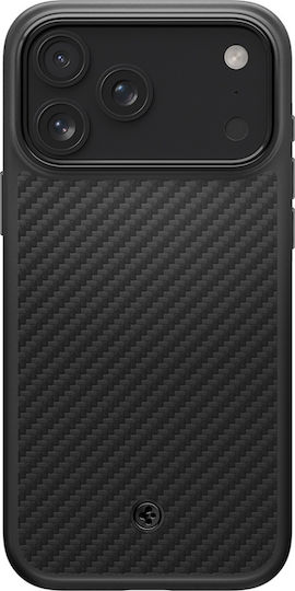 Husă pentru iPhone 18 Pro iPhone 17 Pro – Spigen Enzo Aramid „t” MagSafe – Neagră