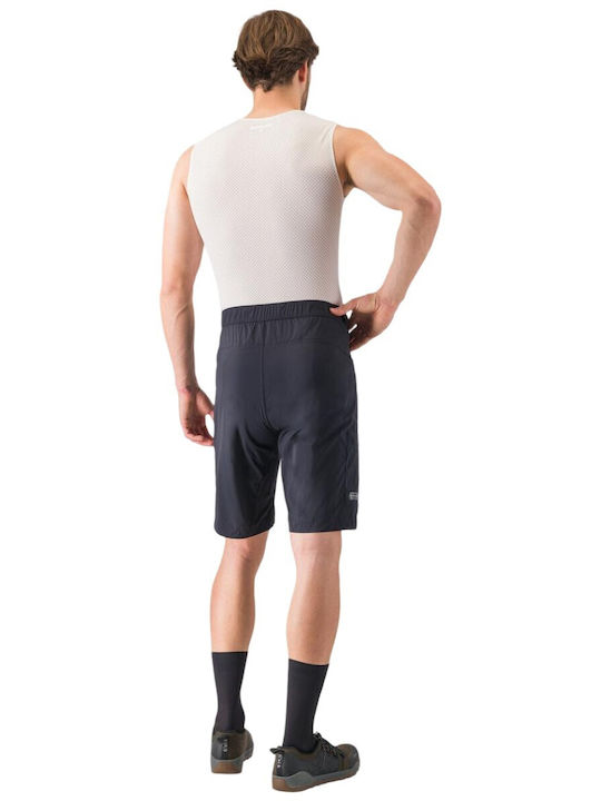 Castelli Pantaloni Scurți de Ciclism pentru Bărbați Negri