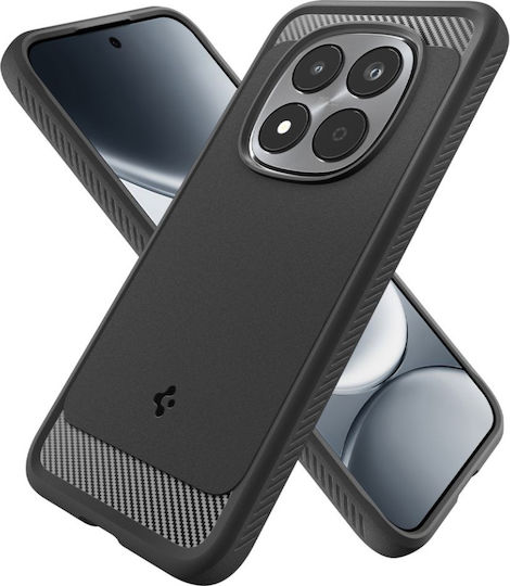 Husă Xiaomi Redmi Note 15 Pro 5G – Spigen Rugged Armor – Negru Mat