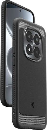Husă Xiaomi Redmi Note 15 Pro 5G – Spigen Rugged Armor – Negru Mat
