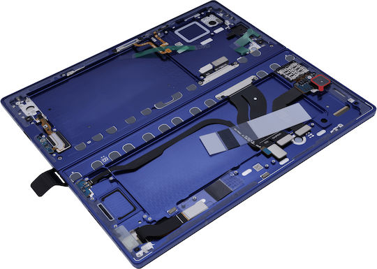 Inner Oled Assembly Frame Samsung Galaxy Z Fold 7 5g Us & International Service Pack Blue Shadow