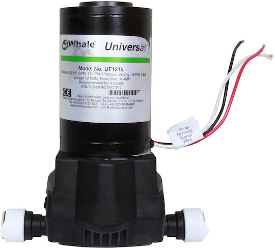 Whale Uf1215 Universal Water Pump 12l 12v 45psi + Strainer Whale 17.rε.χχχχχ