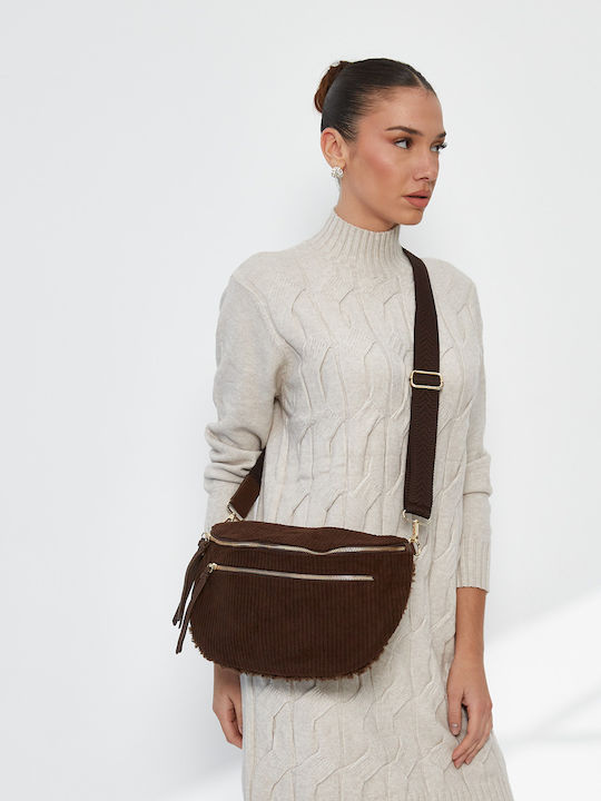 Women's Brown Crossbody Bag