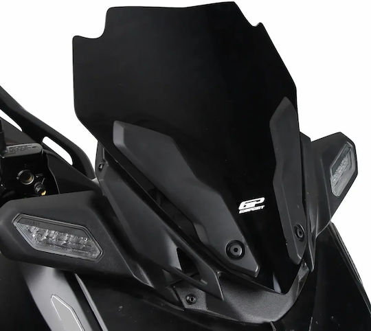 Gpk Windschutzscheibe Yamaha X-max 250 300 2024-2026 40 cm Schwarz