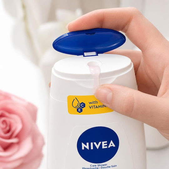 Nivea Ενυδατικό Shower Gel με Άρωμα Τριαντάφυλλο 250ml