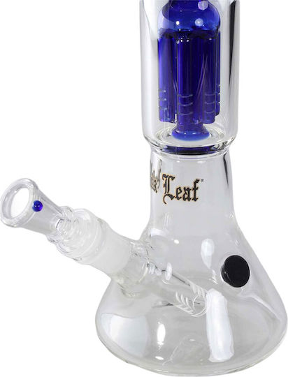 Black Leaf Ice Bong 6-arm Percolator
